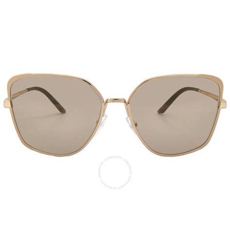 prada sunglasses pr 60xs 59|Prada Light Brown Butterfly Ladies Sunglasses PR 60XS .